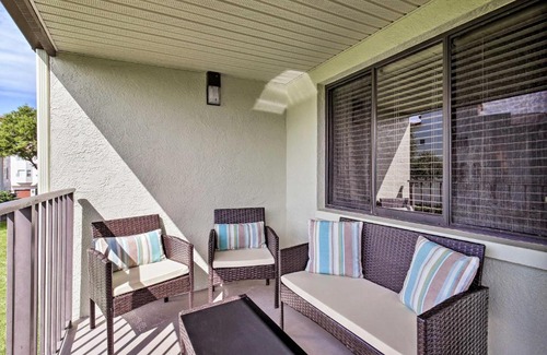 Tierra Verde Apartment | Balcony and Pool Gulfview Tierra Verde Escape!