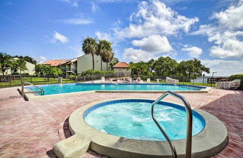 Tierra Verde Apartment | Balcony and Pool Gulfview Tierra Verde Escape!