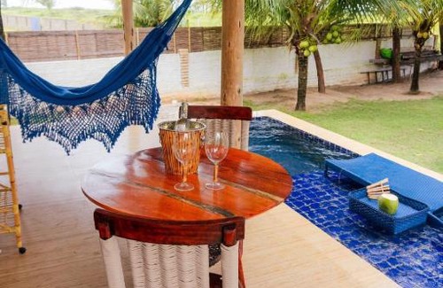 Japaratinga Ski Chalet | Bangalô com piscina - Japaratinga