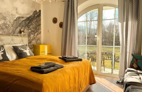 Hohenwarth Apartment | Bavaria Mountain Lodge Chalet DESIGN Ferienwohnung SKI Arber Osser Terrasse Sauna in Villa bis 5 Pers
