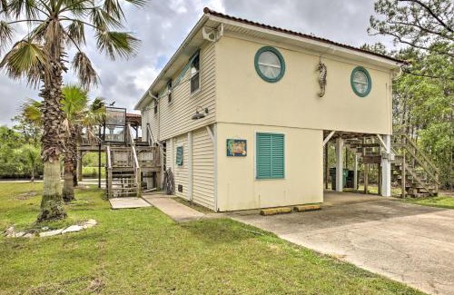 Shoreline Park House | Bay St Louis House with Boat Dock and Launch!