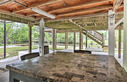 Shoreline Park House | Bay St Louis House with Boat Dock and Launch!