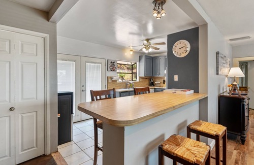 Bay Park House | Bay views, easy access to beaches and downtown. Relax in your own hot tub!