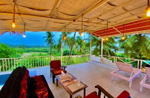 Morjim Apartment | Beach Castle Villa & Studio Rooms Turtle Beach Morjim Goa