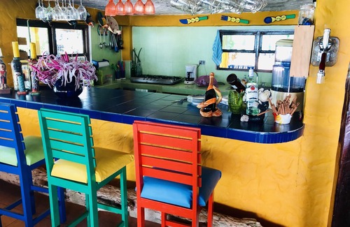 Palenque Villa | BEACH FRONT HOUSE SURROUNDeD BY 2 PRIVATE BEACHES