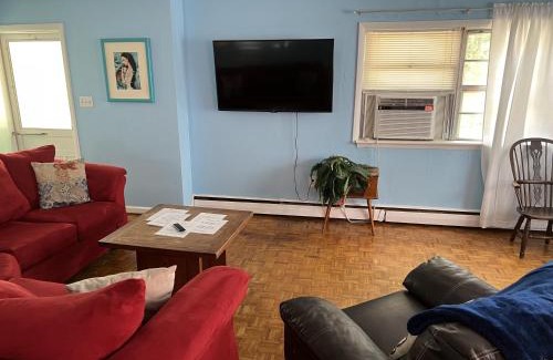 Cottage Line House | Beach Front on the Bay in our Rustic, Pet Friendly Cottage home