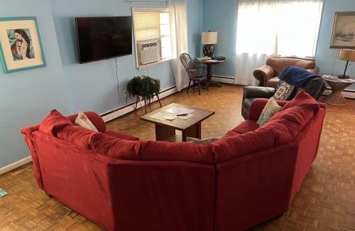 Cottage Line House | Beach Front on the Bay in our Rustic, Pet Friendly Cottage home