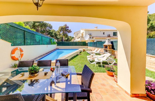 Puerto de Pollensa Villa | Beach Villa Can Bauza for eight people with pool