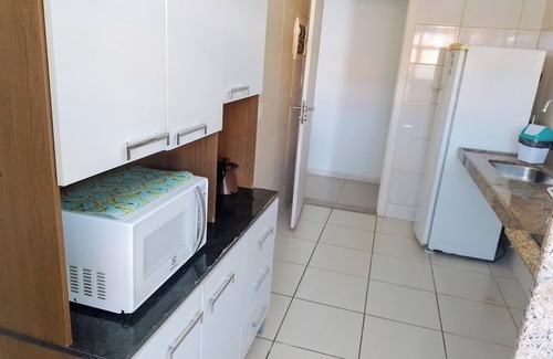 Sao Vicente de Paula Apartment | Beachfront – 2-Bedroom Apartment in a Building with Pool and Barbecue