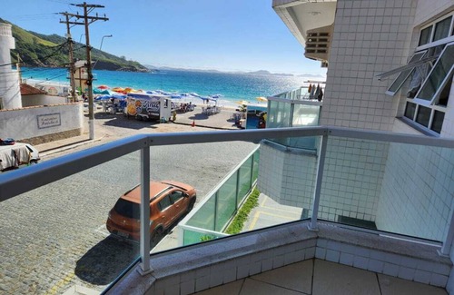 Sao Vicente de Paula Apartment | Beachfront – 2-Bedroom Apartment in a Building with Pool and Barbecue