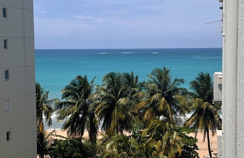 Isla Verde Apartment | Beachfront Bliss. 2BR Condo Steps to Isla Verde’s Award-Winning Beach