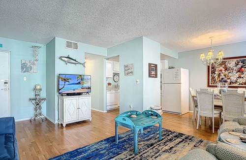 New Smyrna Beach Condo | Beachfront Condo at Colony Beach Club - Ocean Views, Pool, Patio, Sleeps 4