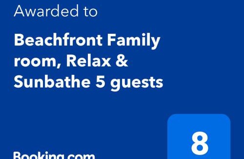 Rayong Apartment | Beachfront Family room, Relax & Sunbathe 5 guests