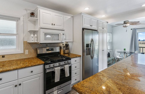 Old Towne House | Beachfront home with boogie boards and enclosed back yard