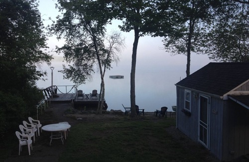 South Kingstown House | Beachfront on Indian Lake! Sandy beach, dock, family and pet friendly!