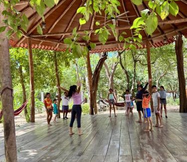 El Gigante Villa | Beachside Escape in El Gigante with Yoga Hammocks and Walk to Beach