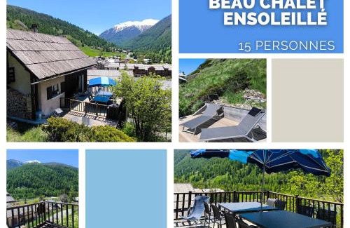 Abries Ski Chalet | Beau chalet 15p - Abriès - Parc naturel du Queyras