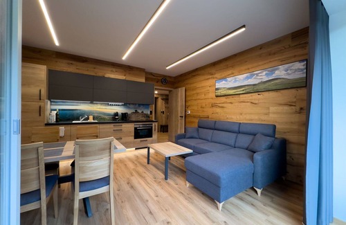 Pec pod Snezkou Apartment | Beautiful apartment for 5 people with WIFI, TV, balcony and panoramic view