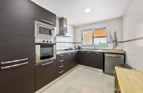 Monte Pego Apartment | Beautiful apartment for 6 people with pool, WIFI, A/C, TV, patio and pets allowed