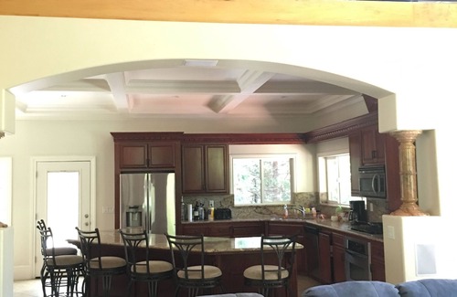 Foresthill House | Beautiful Custom Home On 1 Acre Inground Bbq For Big Game .