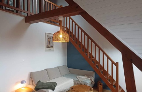 Kervoyal Apartment | Beautiful duplex 150 m from the beach