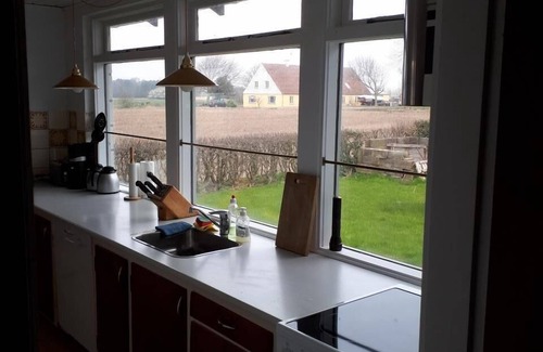 Dunkær House | Beautiful holiday home with barbecue, terrace and garden