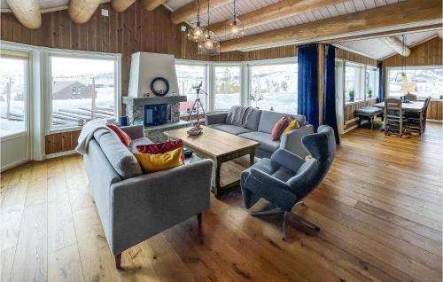 Fla Municipality House | Beautiful Home In Flå With Sauna