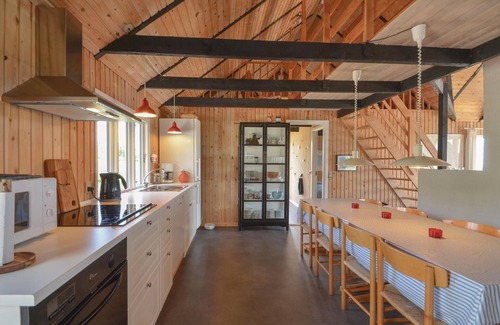 Knebel House | Beautiful home in Knebel with kitchen