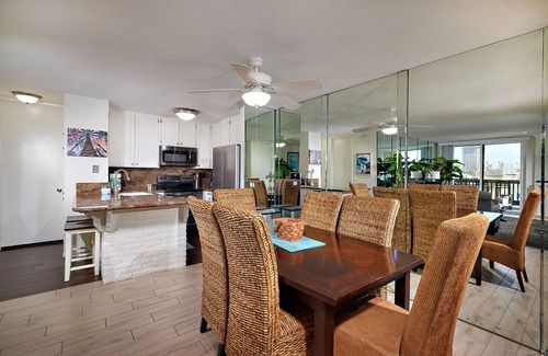 Townsite Condo | Beautiful Ocean and Harbor Views from Living Room!