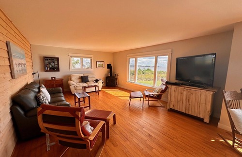 Cape Traverse House | Beautiful ocean front home, located on a peaceful cove with direct ocean access.