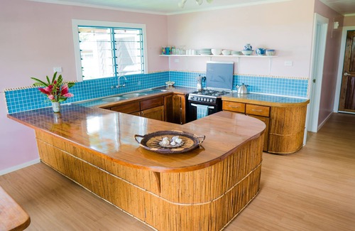 Matei House | Beautiful ocean view home on 1 acre across from the beach. Prime Location