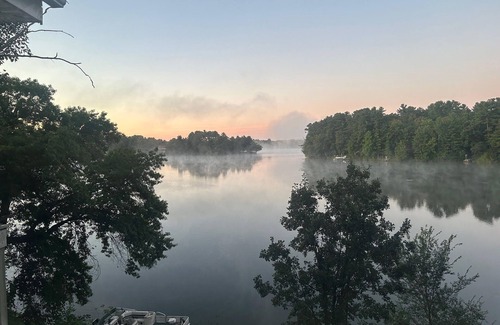 Tainter Lake Cottage | Beautiful private cottage with amazing views of Tainter Lake in Menomonie