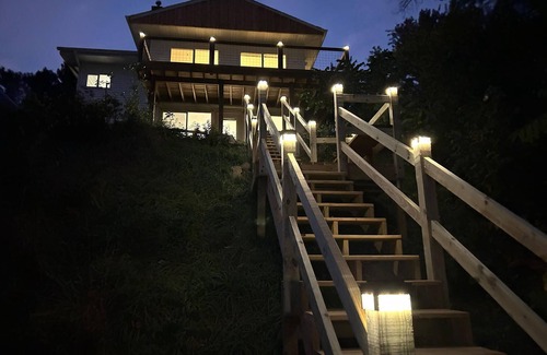 Tainter Lake Cottage | Beautiful private cottage with amazing views of Tainter Lake in Menomonie