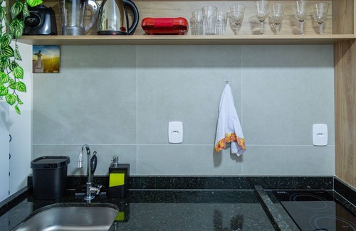 Sao Benedito Apartment | Beautiful Studio in Pocos de Caldas MG Pgo402