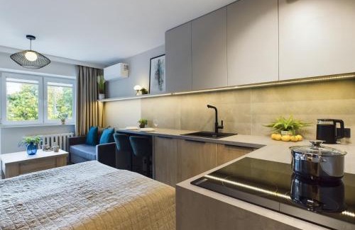 Zoliborz Apartment | Beautiful Studio for Two People by Noclegi Renters
