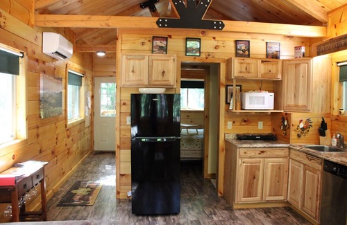 Hico Villa | Beautiful tree house built amid Poplars, old White Oaks, and Red Maples.