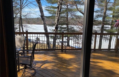 Shell Lake Cabin | Beautiful views/Private Beach/Clean & comfortable cabin!