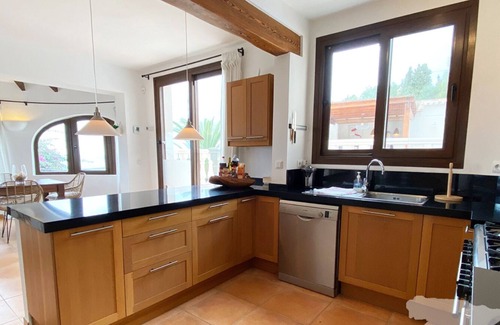 Benimeit Villa | Beautiful Villa with beautiful sea view and heated pool