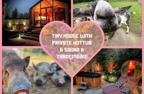 Almere House | Bed & Wellness Klein Knorrestein with private hottub and sauna and tandembike rental included in price