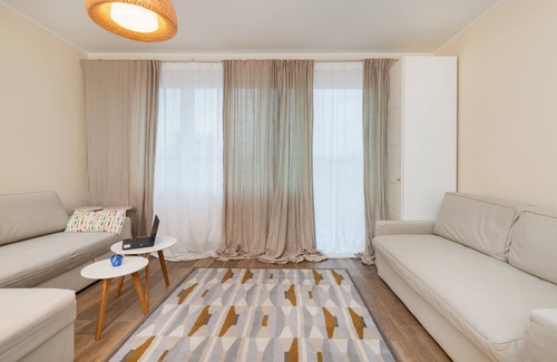 Gdynia Apartment | Beige Studio for 4 in Gdynia by Renters