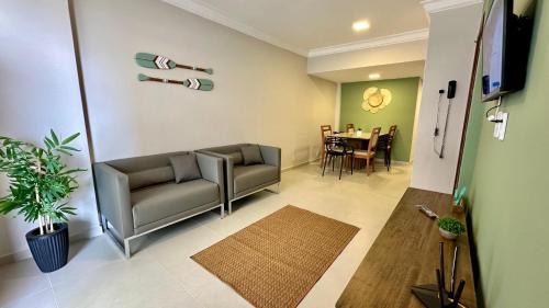 Guarapari Apartment | Beira Mar Pé na Areia 3 Quartos Praia do Morro Guarapari