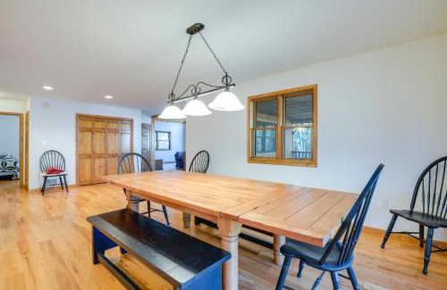 Benton House | Benton Home on 50 Acres with Private Deck and Views!