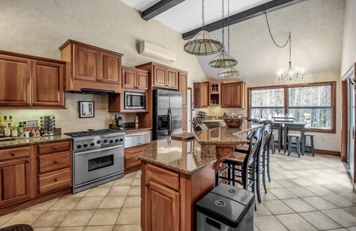 Ellicottville Ski Chalet | Best of both worlds; chalet located on a private lot in the pines and only 1 miles from the village!