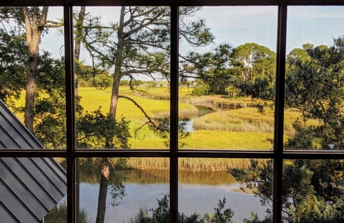 Vanderhorst Plantation House | Best views of tidal river & Ocean Course, wlk to beach, private dock, Super Home