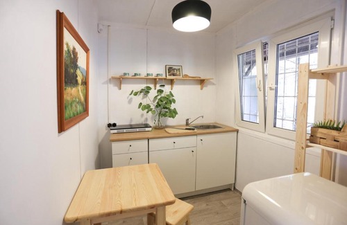 Wdzydze Tucholskiez House | Biały domek przy jeziorze