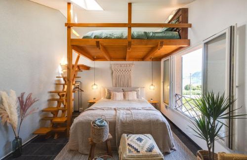 Darligen Apartment | Bijou du Lac - mit Pool und Privatstrand