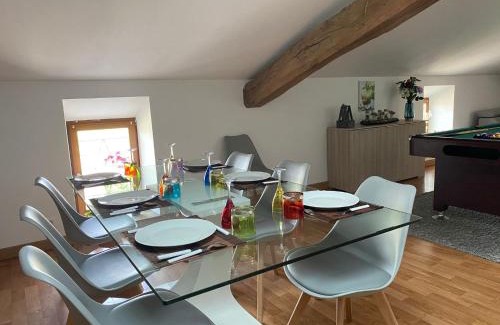 Socourt Apartment | Billard Lounge loft détente avec Billard & Netflix by BoookingFuté