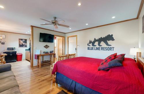 Murphysboro Hotel | Blue Line Resort Cabin #1