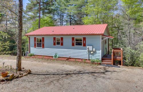 Murphy House | Blue Ridge Mountain Cabin Rental with Fire Pit!