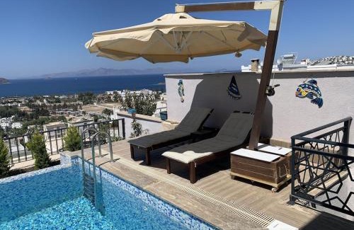 Kadıkale Villa | Bodrum - 5 bedrooms “Sunset villa”, with infinity heated swimming pool